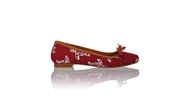 Leather-shoes-Noemi 20mm Ballet - Red Batik Turtle-flats ballet-NILUH DJELANTIK-NILUH DJELANTIK