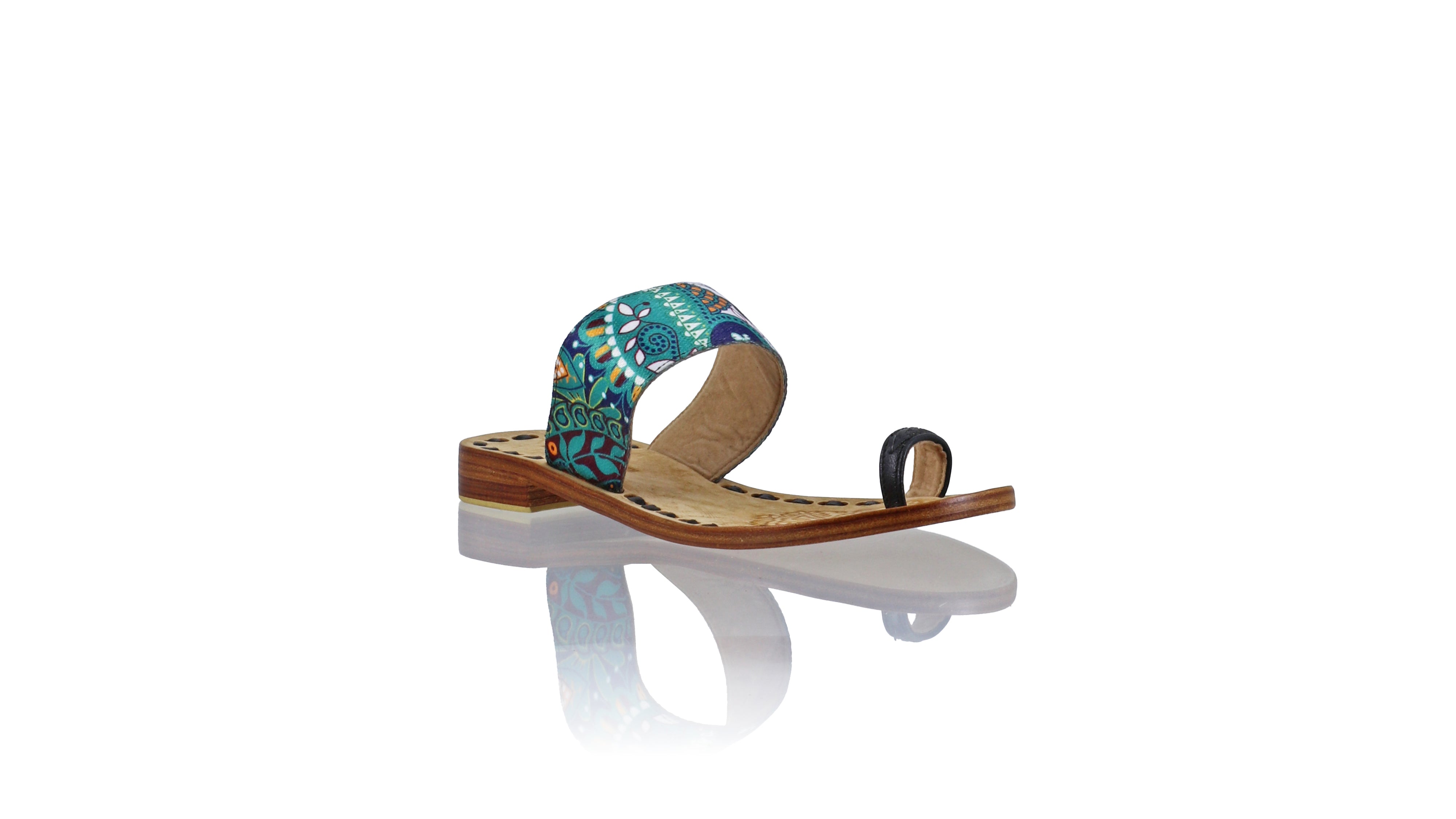 Arini 20mm Flat - Black & Tosca Paisley Ribbon – NILUH DJELANTIK
