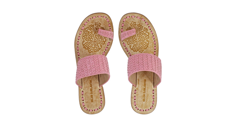 Arini Woven 20mm Flat - Pink