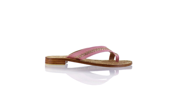 Louis 20mm Flat  - Pink & Gold