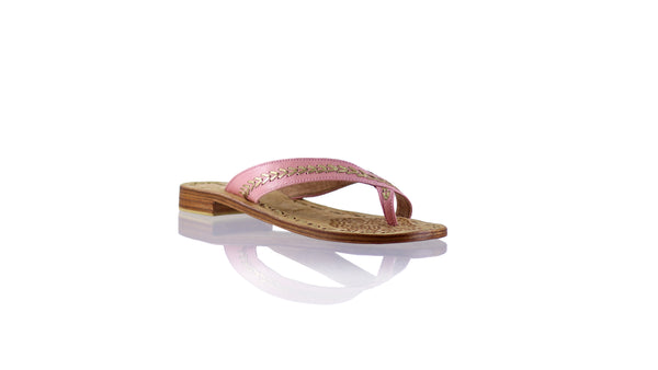 Louis 20mm Flat  - Pink & Gold