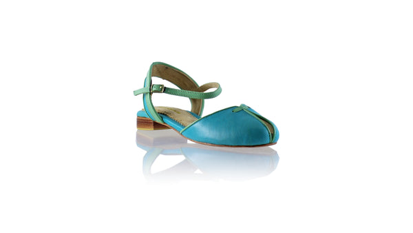 Agnes 20mm Flat - Turquoise & Tosca