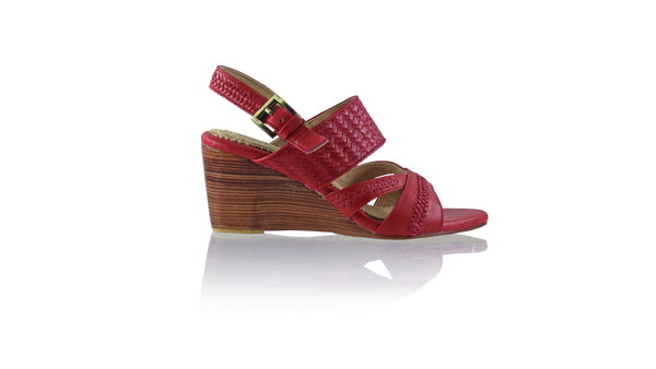 Happy 80mm Wedges  - Red