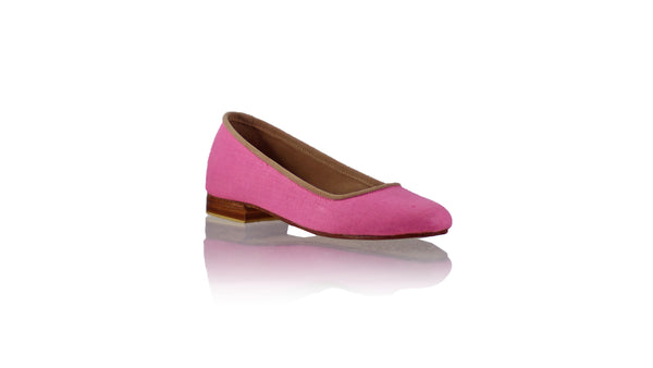 Kate 20mm Ballet - Soft Pink Linen