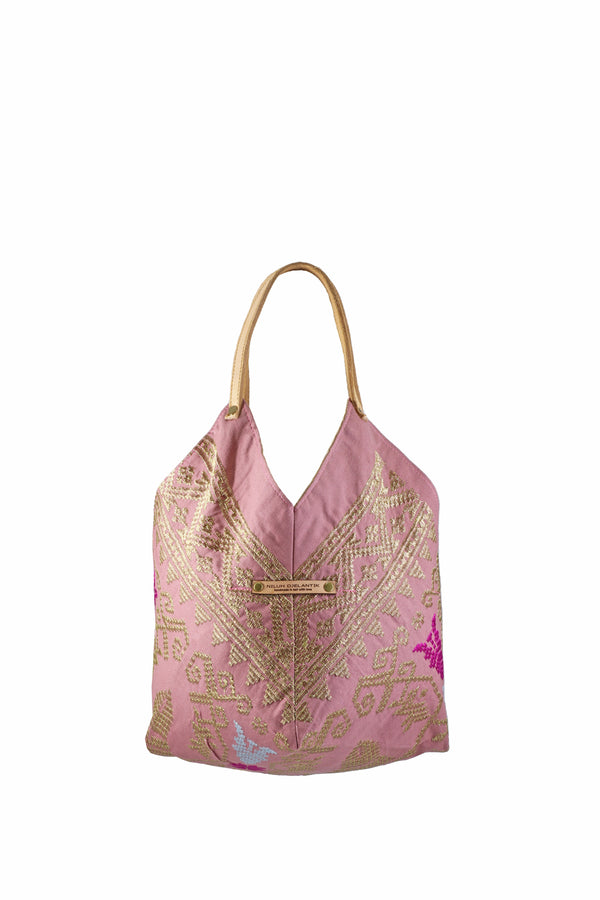 Saraswati Origami Tote Bag - Lavender Cendana