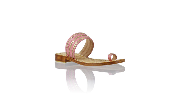 Merauke No Strap 20mm Flat - Soft Pink & Gold