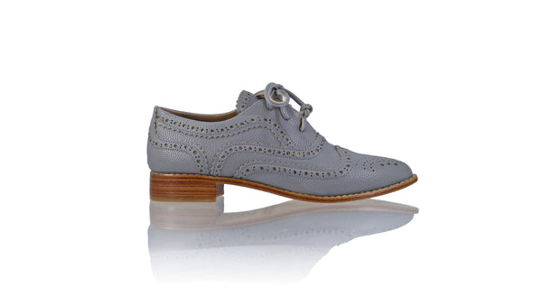 Pedro 25mm Flat - Grey Faux Leather