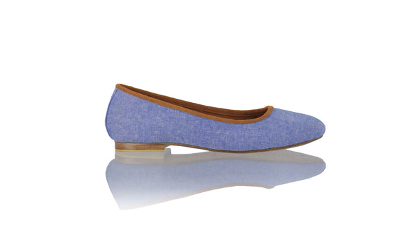 Leather-shoes-Brigitte 20mm Ballet - Light Blue Denim-flats ballet-NILUH DJELANTIK-NILUH DJELANTIK