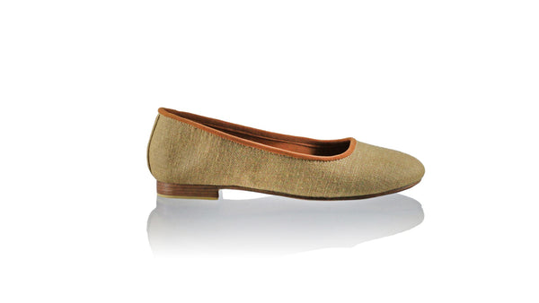 Leather-shoes-Brigitte 20mm Ballet - Brown Jute-flats ballet-NILUH DJELANTIK-NILUH DJELANTIK