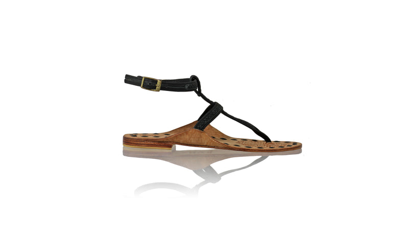 Leather-shoes-Daria 10mm Flat - Black-sandals flat-NILUH DJELANTIK-NILUH DJELANTIK