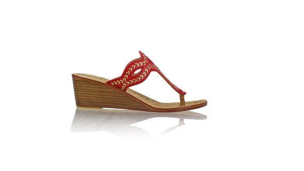 Africa 50mm Wedge - Red & Gold