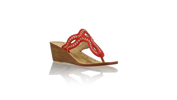 Africa 50mm Wedge - Red & Gold