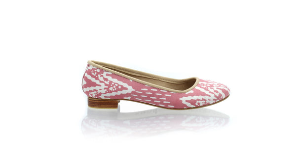 Leather-shoes-Kate 20mm Ballet - Pink Batik Motif Zigzag-flats ballet-NILUH DJELANTIK-NILUH DJELANTIK