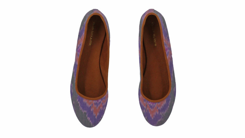 Leather-shoes-Kate 20mm Ballet - Purple Flower Endek MA-flats ballet-NILUH DJELANTIK-NILUH DJELANTIK