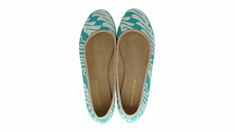 Leather-shoes-Kate 20mm Ballet - Tosca Batik Parang B-flats ballet-NILUH DJELANTIK-NILUH DJELANTIK