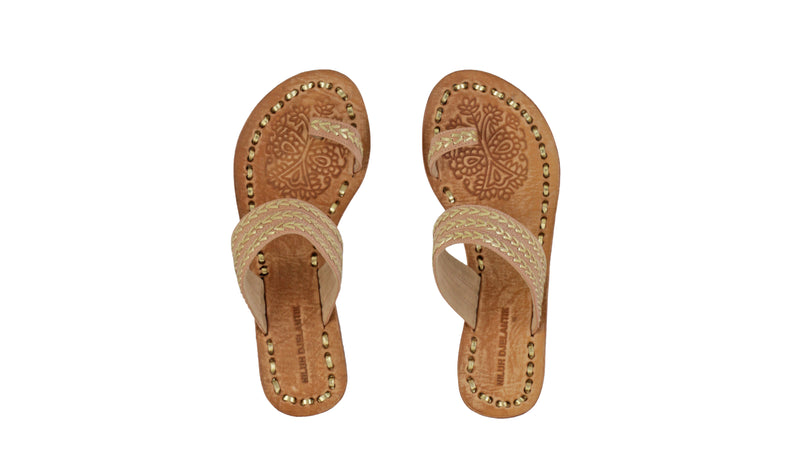 Leather-shoes-Merauke 35mm Wedge - Moccha & Gold-sandals flat-NILUH DJELANTIK-NILUH DJELANTIK