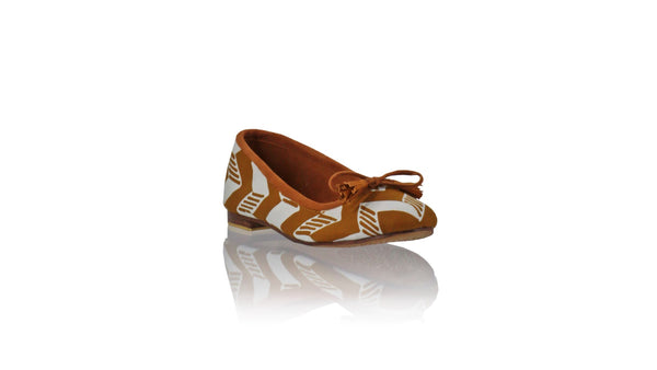 Leather-shoes-Noemi 20mm Ballet - Brown Batik Rang Rang-flats ballet-NILUH DJELANTIK-NILUH DJELANTIK
