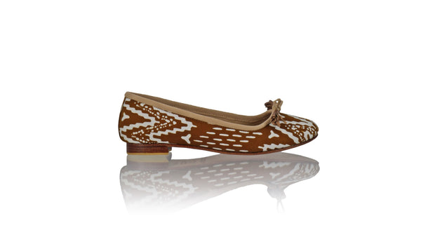 Leather-shoes-Noemi 20mm Ballet - Brown Batik Zigzag-flats ballet-NILUH DJELANTIK-NILUH DJELANTIK