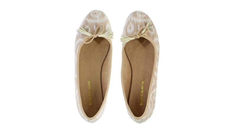 Leather-shoes-Noemi 20mm Ballet - Moccha Alam Tenun-flats ballet-NILUH DJELANTIK-NILUH DJELANTIK