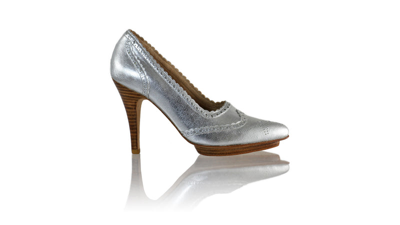 Leather-shoes-Princess 115mm SH PF - Silver-sandals higheel-NILUH DJELANTIK-NILUH DJELANTIK