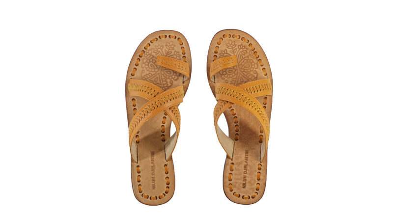 Leather-shoes-Batu 20mm Flat - Camel-sandals flat-NILUH DJELANTIK-NILUH DJELANTIK