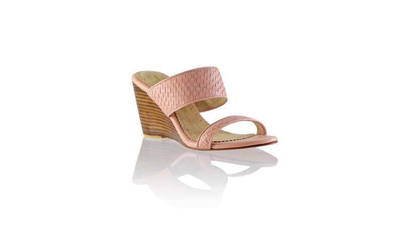 Leather-shoes-Maria 80mm Wedges - Soft Pink-sandals higheel-NILUH DJELANTIK-NILUH DJELANTIK