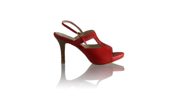 Leather-shoes-Bulan 90MM SH PF - Red-sandals higheel-NILUH DJELANTIK-NILUH DJELANTIK